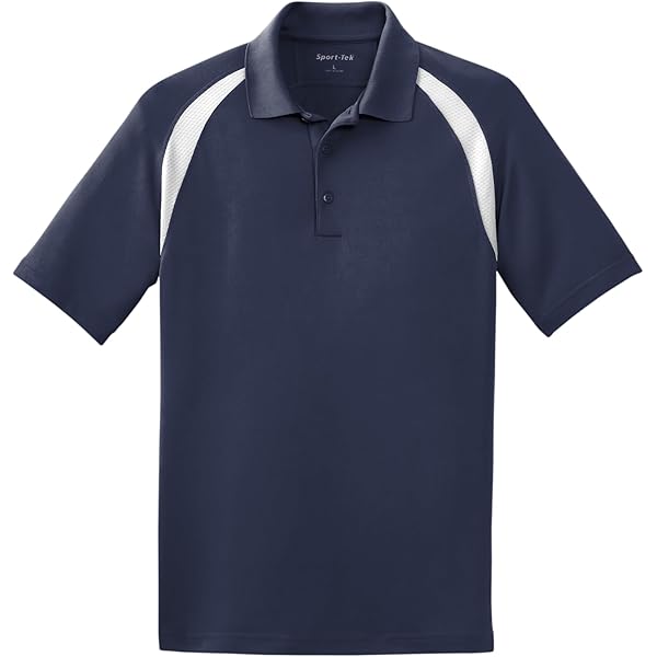 Amazon.com: SPORT-TEK Unisex Dry Zone Colorblock Raglan Polo